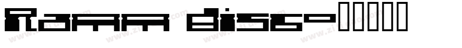 Ramm disc字体转换